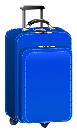 Travel suitcase illustration