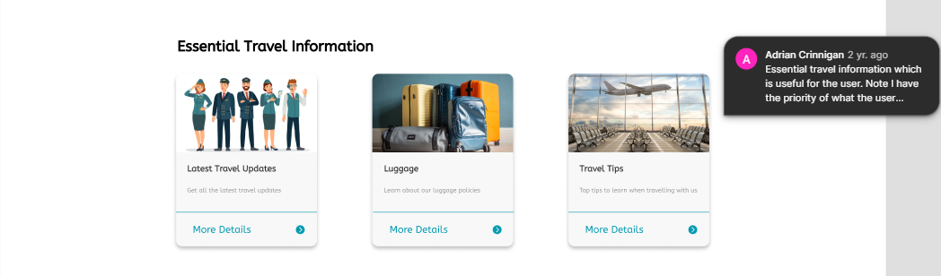 SwiftAir high-fidelity prototype overview — slide 3 of 3